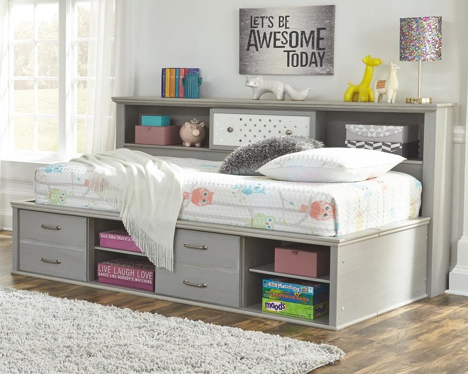 Twin Bookcase Bed Harrington Home, White Twin Bookcase Daybed