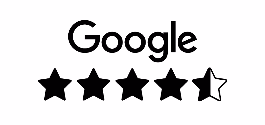 4.8 Star Average on Google Reviews