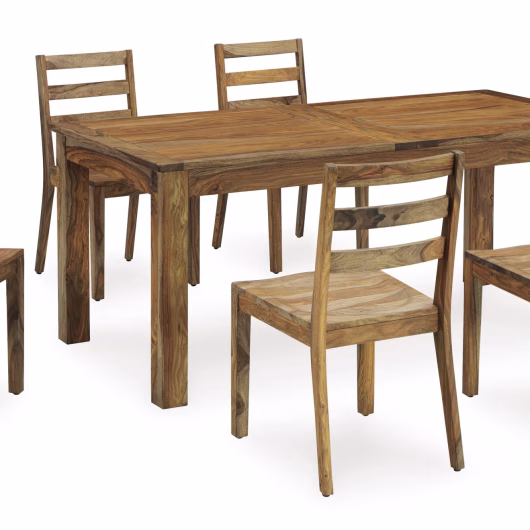 Sheesham Dining Set Table & Six Chairs