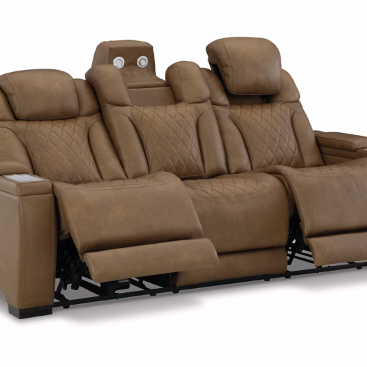 Strikefirst Triple Power Leather Reclining Sofa