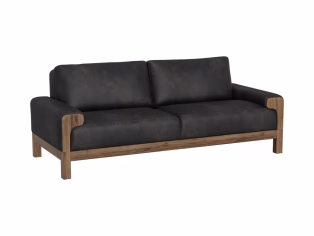 Sedona Leather-Look Sofa