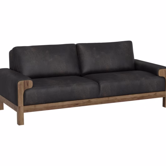 Sedona Leather-Look Sofa