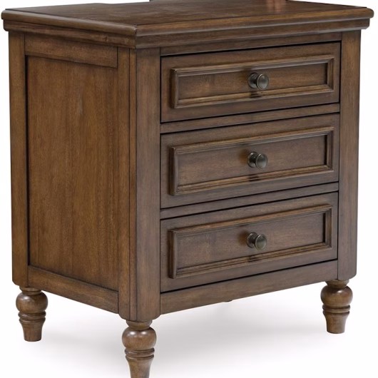 Sturlayne Three Drawer Night Stand