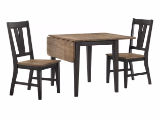 Harper Drop-Leaf Dining Table & Chairs Set