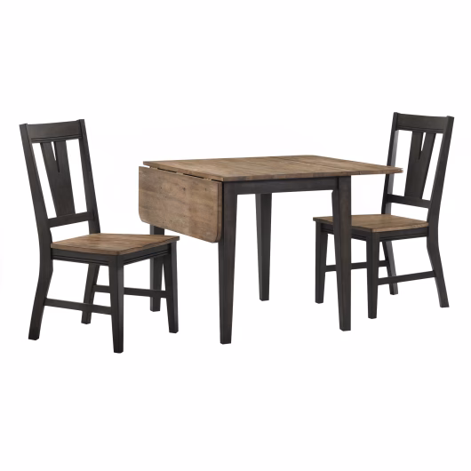 Harper Drop-Leaf Dining Table & Chairs Set