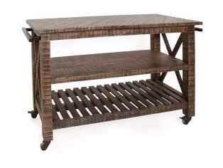 Console with Casters