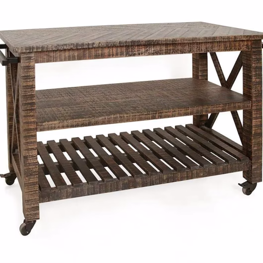 Console with Casters