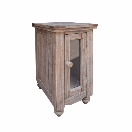 Aruba Chair Side Table in Drift Sand