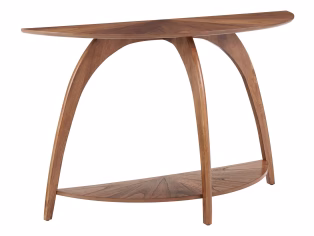 LAX Half-Moon Sofa Table