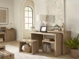 Nesting Sofa Table and Stools