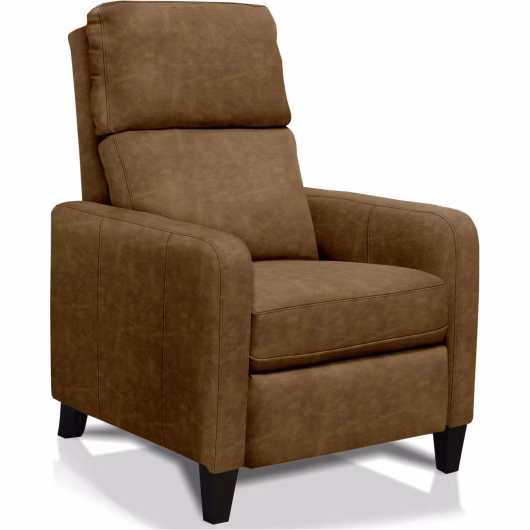 Lennon Custom Leather Pushback Recliner