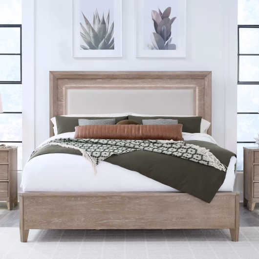 Brent King Bed: Floor Model