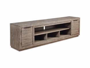Krystanza 92" TV Stand with Fireplace Option