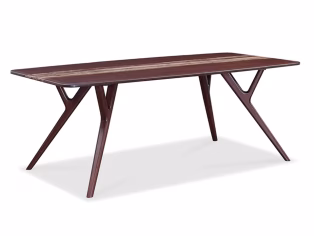 Azara Exotic Wood Dining Table