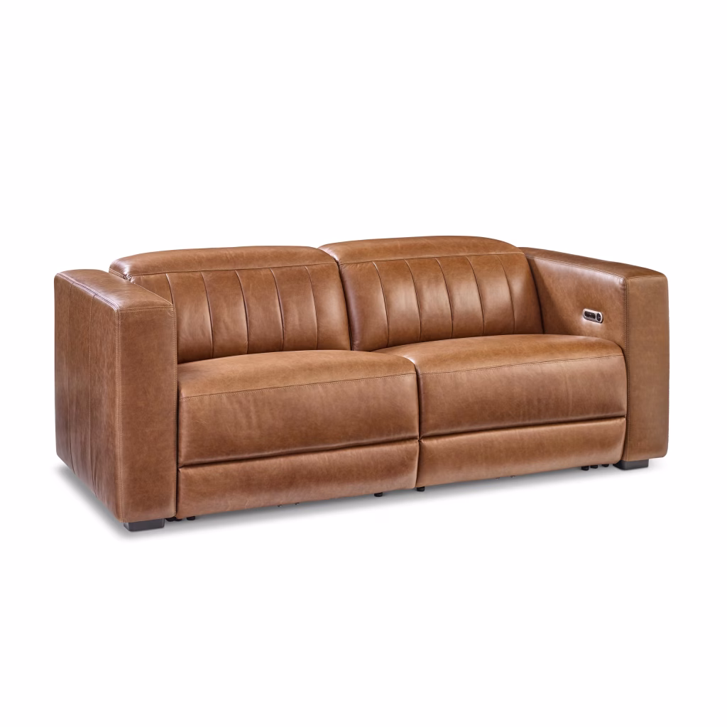 Flexsteel Austin Leather Power Reclining Sofa