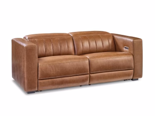 Flexsteel Austin Leather Power Reclining Sofa