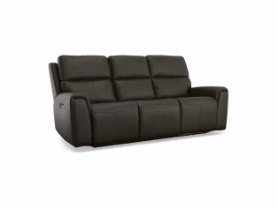 Flexsteel Jarvis Leather Power Reclining Sofa